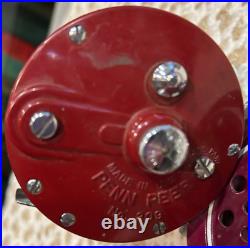 10 Vintage Fishing Reels -2 South Bend, 3 Penn Peer, 1Castey, 2 Perrine, +2 more