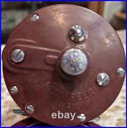 10 Vintage Fishing Reels -2 South Bend, 3 Penn Peer, 1Castey, 2 Perrine, +2 more