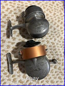 10 Vintage Fishing Reels -2 South Bend, 3 Penn Peer, 1Castey, 2 Perrine, +2 more