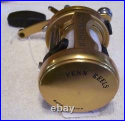 110124 Vintage Penn International 975 Reel See Reel Tag Excellent Lot B
