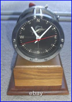 1972 Penn 49 reel Clock Trophy Marine Time Co 1973