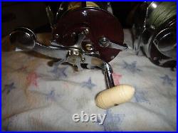 2 Vintage Bakelite Penn Peer No. 209 Saltwater Fishing Reels EXCELLENT COND