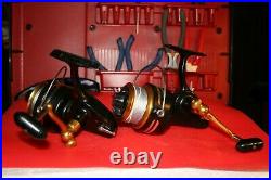 2 Vintage Penn 710 Z Spinfisher Medium Saltwater Fishing Reel