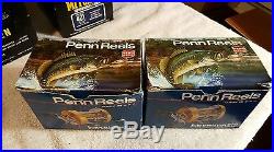 2 Vintage Penn Levelmatic fishing Reels 930 & 940