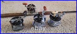 3 Penn Long Beach (65,208,60) / 1 Ocean City (112) Reels