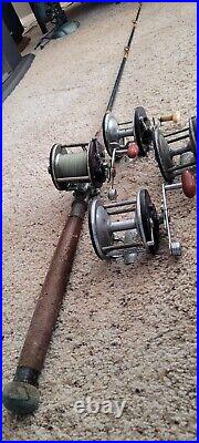 3 Penn Long Beach (65,208,60) / 1 Ocean City (112) Reels