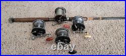 3 Penn Long Beach (65,208,60) / 1 Ocean City (112) Reels
