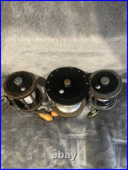 (3) Penn Reels Lot (2) Penn Squidders # 140 (1) Penn Long Beach #68 Deep Sea