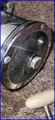 3 VINTAGE PENN SENATOR 6/0 FISHING REEL + Penn Peer 209