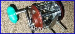 3 VINTAGE PENN SENATOR 6/0 FISHING REEL + Penn Peer 209