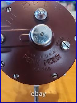 3 VINTAGE PENN SENATOR 6/0 FISHING REEL + Penn Peer 209