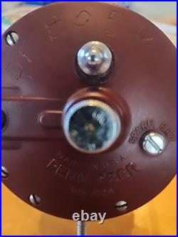 3 VINTAGE PENN SENATOR 6/0 FISHING REEL + Penn Peer 209