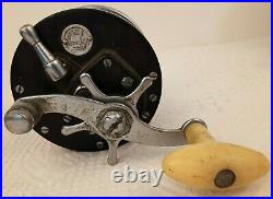 4 Vtg Fishing Reels PENN Long Beach Monofil Leveline & Ocean City Saltwater USA