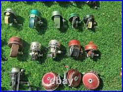 55 vintage fishing reels With boxes lot (Casting, Spinning, Bait Casters)