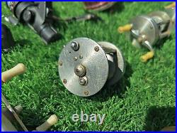 55 vintage fishing reels With boxes lot (Casting, Spinning, Bait Casters)