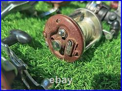 55 vintage fishing reels With boxes lot (Casting, Spinning, Bait Casters)