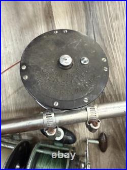 6 vintage fishing reels lot (believe They Are All Penn)