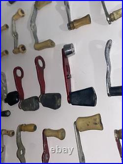 70 Vintage Fishing Reel Handles Penn Zebco ABU Garcia & Others Reel Repair Parts