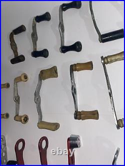70 Vintage Fishing Reel Handles Penn Zebco ABU Garcia & Others Reel Repair Parts