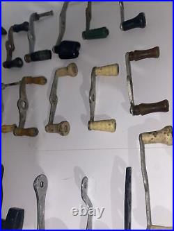 70 Vintage Fishing Reel Handles Penn Zebco ABU Garcia & Others Reel Repair Parts