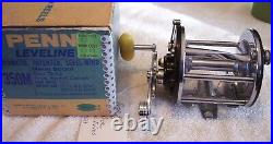 8123 Very Nice Penn Leveline 350m Reel Read Tag Box Plus