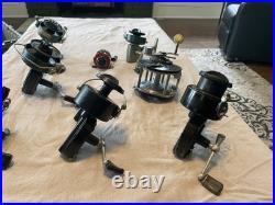 8 Vintage Reels Penn Garcia Mitchell Shakespeare Heddon Berkeley ALL WORKING