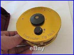 A1 penn gold medal freshwater fly fishing reel no. 3 by sharpes of aberdeen