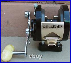 ACCURATE ACCUPLATES Conv. PENN 501 Narrow Jigmaster Saltwater FISHING REELNICE