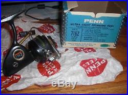 A vintage Penn 716 Z ultralight reel withbox