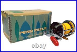 Antique Penn Squidder 140 Fishing Reel with Original Box Accessories Extra Spool