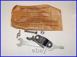Antique Penn Squidder 140 w Burgundy Bakelite Trim / Extra Spool / Mounting kit