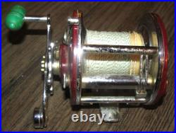 Antique Vintage Fishing Reel Penn Peer SR. 209M Metal Spool with Box & Paperwork