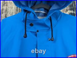 Authentic Penn Reels Fishing Gear PVC Coat Large Heavy Duty Hood Waterproof VTG