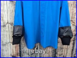 Authentic Penn Reels Fishing Gear PVC Coat Large Heavy Duty Hood Waterproof VTG