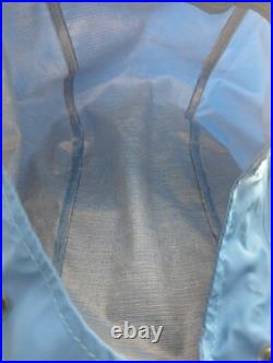 Authentic Penn Reels Fishing Gear PVC Coat Large Heavy Duty Hood Waterproof VTG