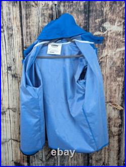 Authentic Penn Reels Fishing Gear PVC Coat Large Heavy Duty Hood Waterproof VTG