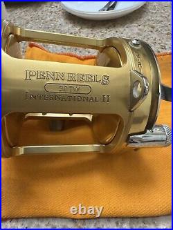 BN Vintage Penn International II 30TW Big Game Fishing Reel with Instruction M