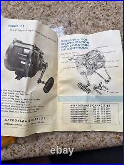 BN Vintage Penn International II 30TW Big Game Fishing Reel with Instruction M