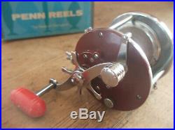 BOXED VINTAGE PENN PEER No. 309 SEA FISHING REEL MADE IN USA