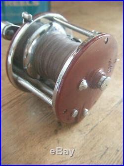 BOXED VINTAGE PENN PEER No. 309 SEA FISHING REEL MADE IN USA