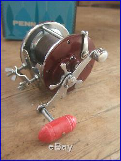 BOXED VINTAGE PENN PEER No. 309 SEA FISHING REEL MADE IN USA