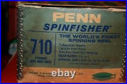 Beautiful Nos Penn 710 Medium Spinning Fishing Reel