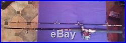 Browning silaflex fishing rod Model No. 932965 With Penn Peerless NO 9 Reel