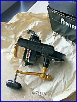 Classic Vintage Penn 704z Spinning Reel W Box/papers. 6/4/1993. Collectible