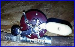 Collectable RICH LUDWIG fishing rod 4'9withPenn Peerless No. 9 reel
