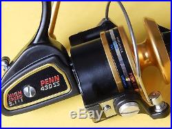 Collectible Vintage PENN 430SS Spinfisher skirted spool spinning reel-unused