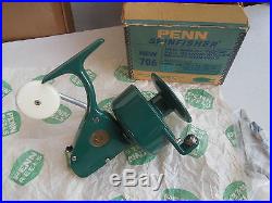 Early Green Penn 706 Manual Retrieve Spinning Reel Combo