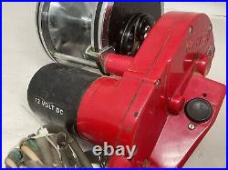 Elec-Tra-Mate Electric Fishing Reel With Penn Senator Untested For parts