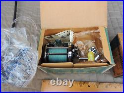 Fishing Reel Lot in Box Penn Reel Surfmaster, Abu Ambassadeur 5000C, Daiwa 1000A