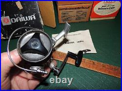 Fishing Reel Lot in Box Penn Reel Surfmaster, Abu Ambassadeur 5000C, Daiwa 1000A